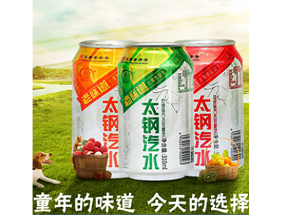 太钢易拉罐汽水310ml